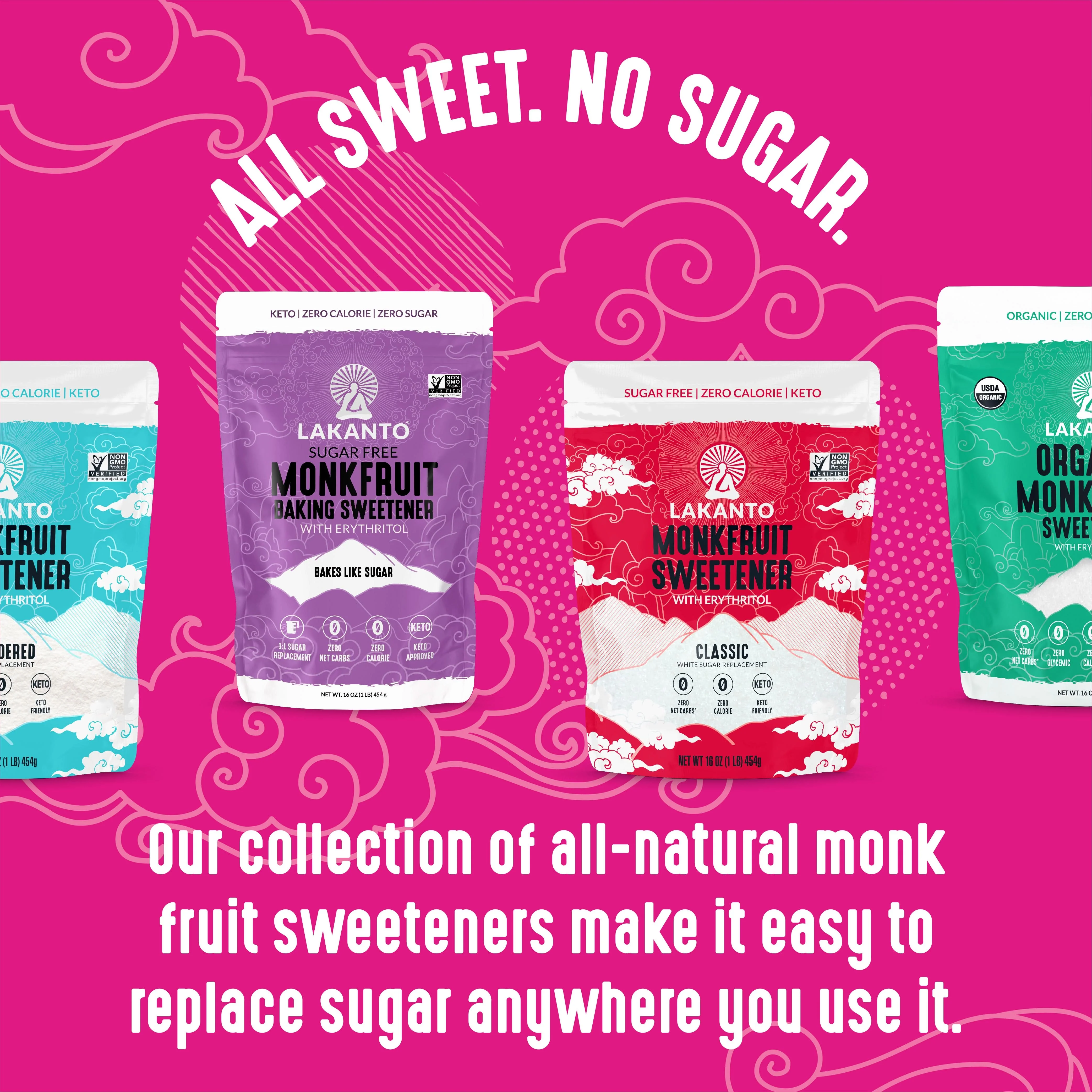 Brown Monkfruit and Erythritol Sweetener - Brown Sugar Replacement - Image 7