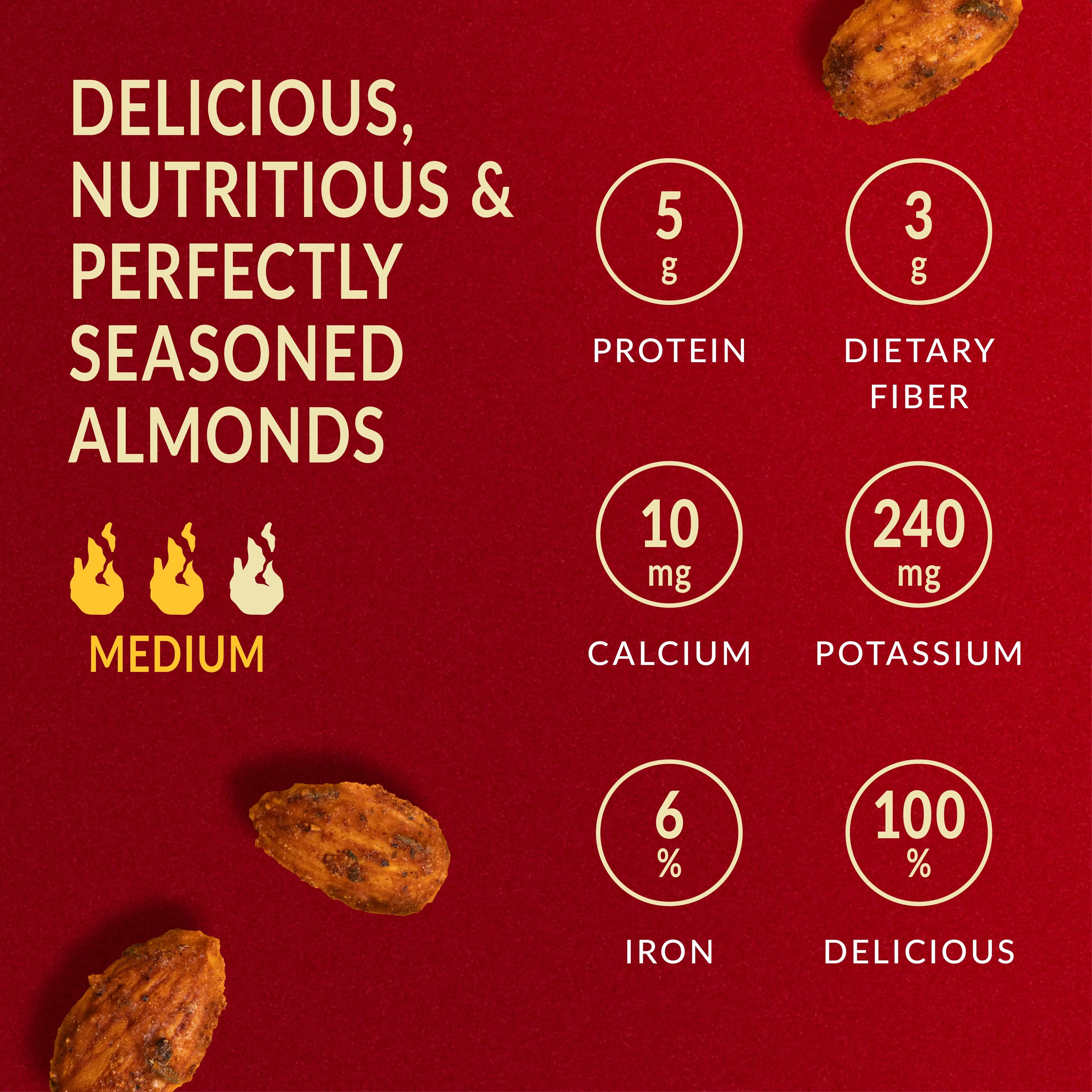 Lakanto Sweet and Savory Almonds Cajun Style - Image 8