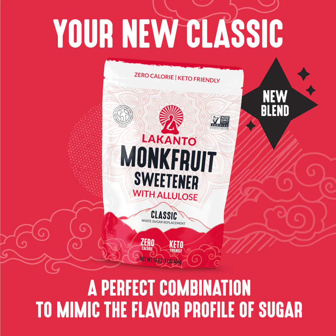 Classic Monkfruit Sweetener with Allulose - White Sugar Replacement - Image 3