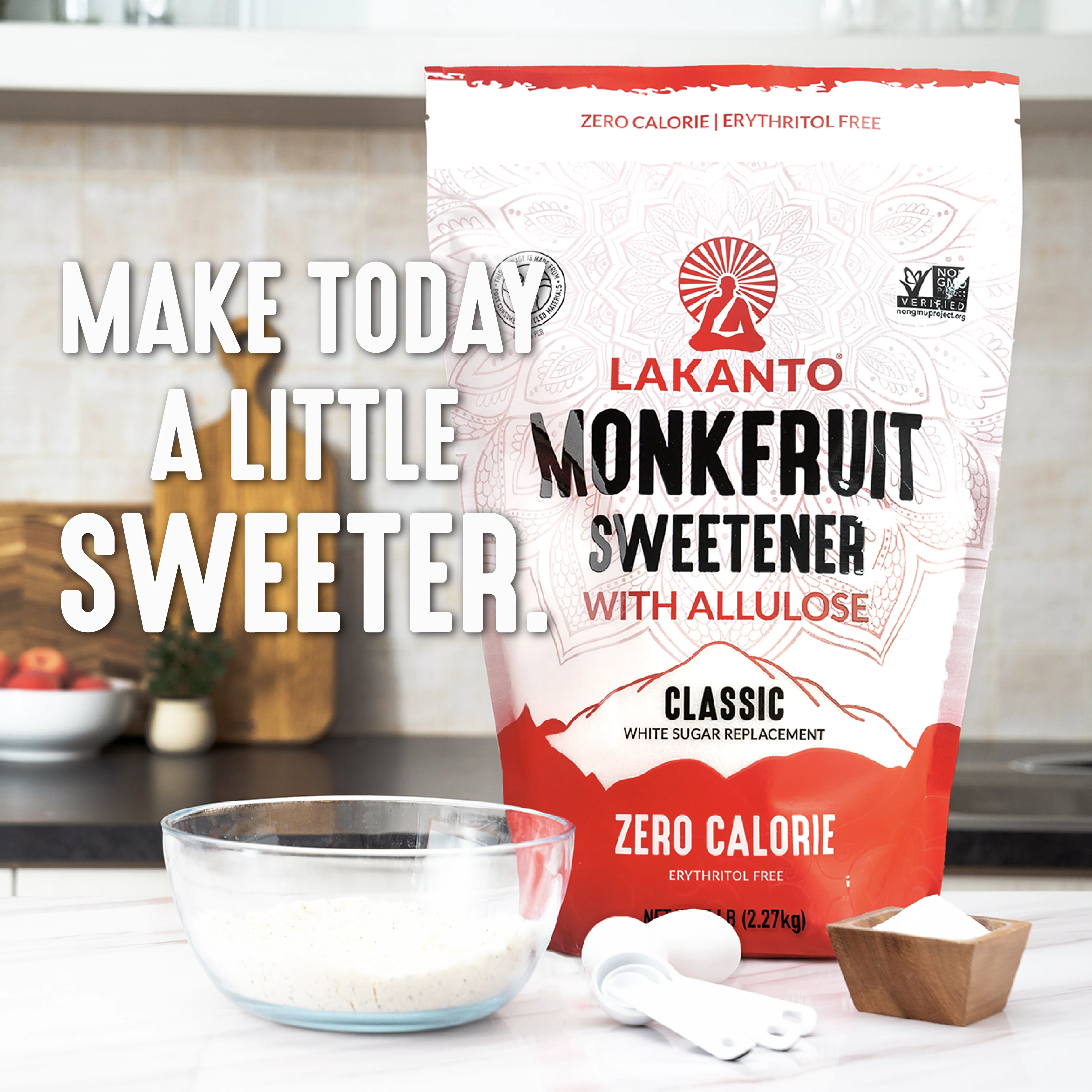 Classic Monkfruit Sweetener with Allulose - White Sugar Replacement - Image 7