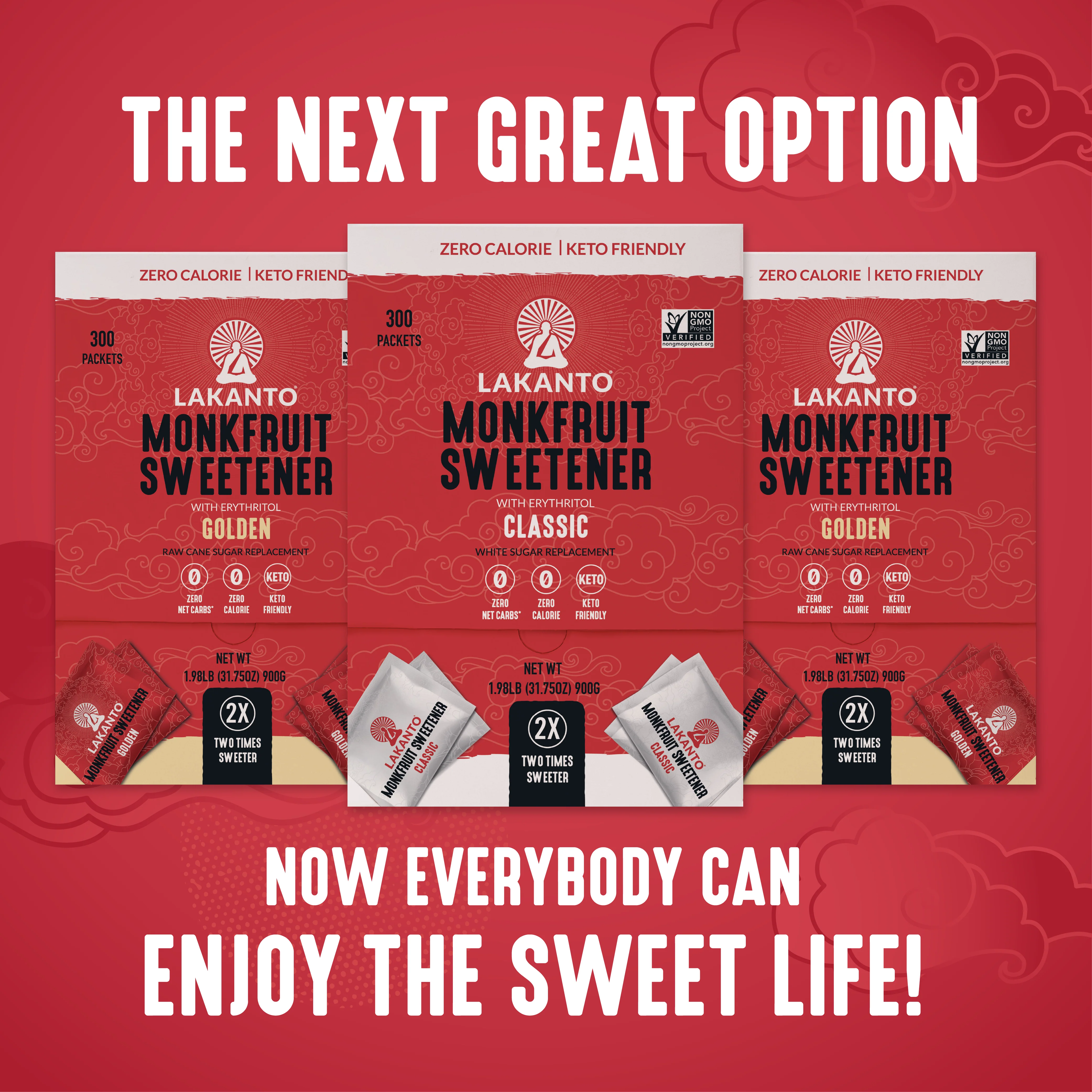 Classic Monkfruit and Erythritol 2:1 Sweetener Packets - White Sugar Replacement - Image 8