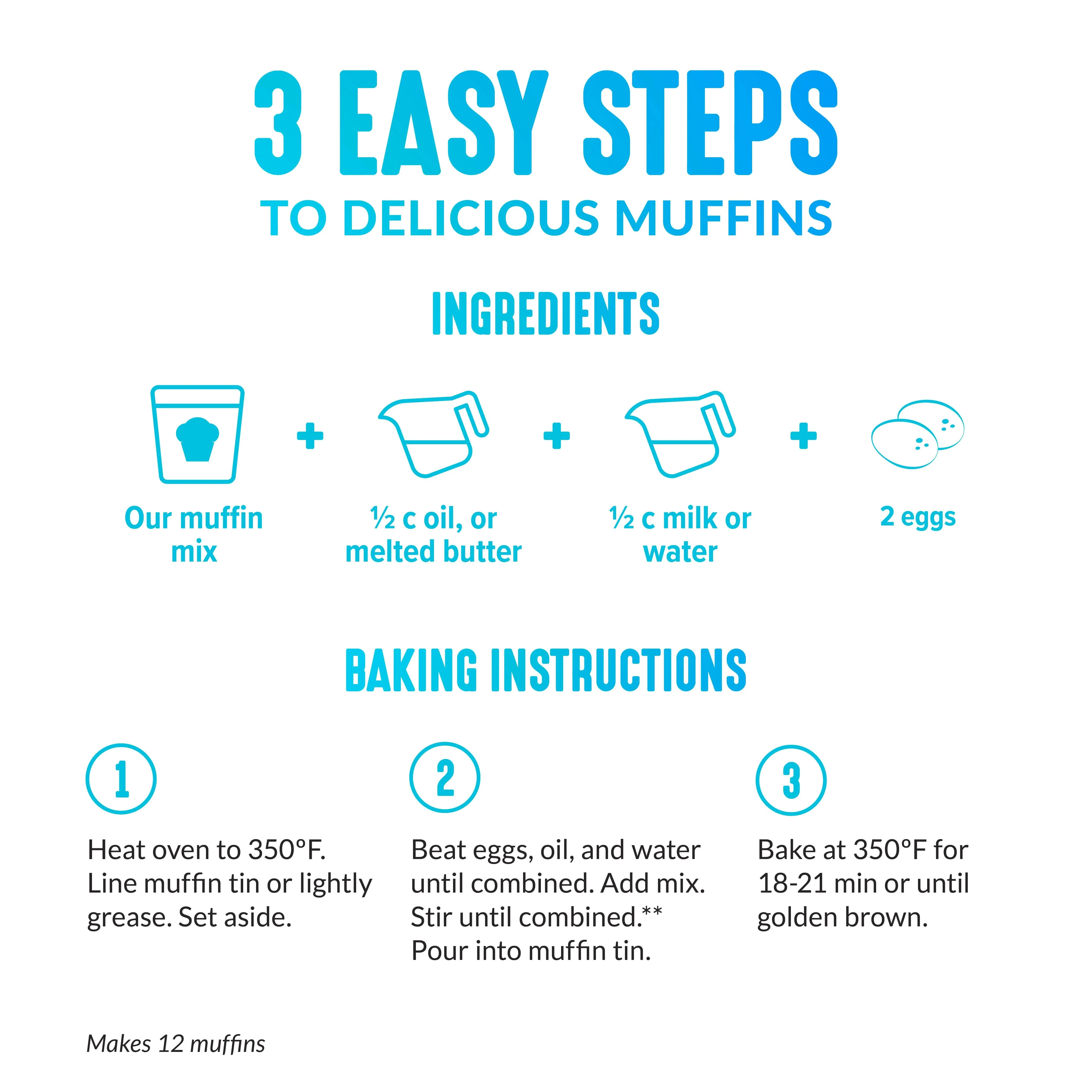 Gluten Free Plain Muffin Mix - Image 3