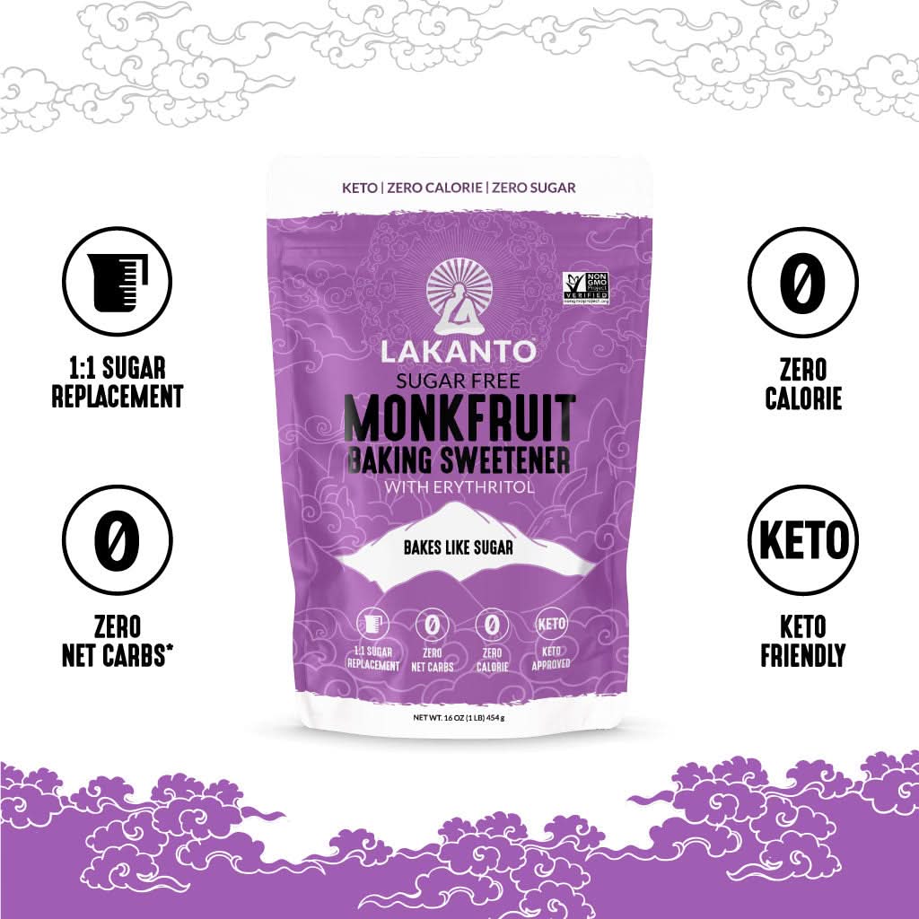 Baking Monkfruit and Erythritol Sweetener - Baking Sugar Replacement - Image 4