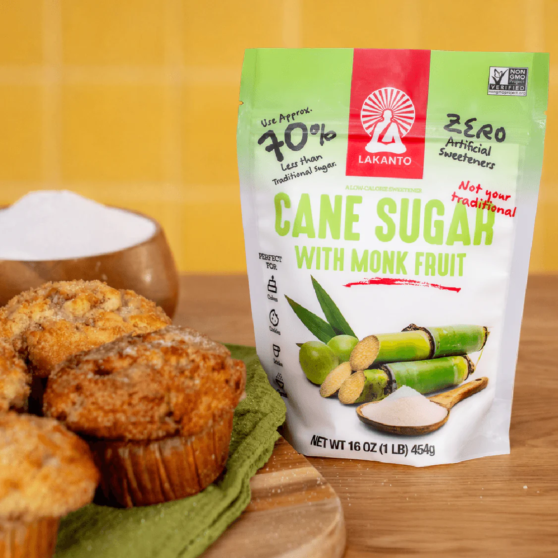 Cane Sugar with Monk Fruit 16oz - Image 6