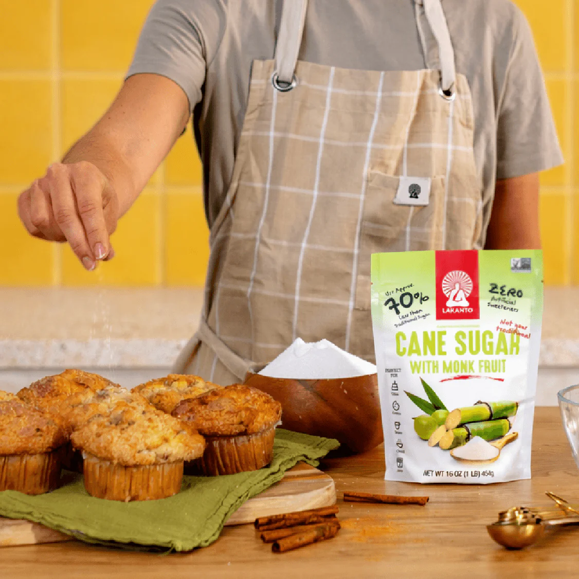 Cane Sugar with Monk Fruit 16oz - Image 9