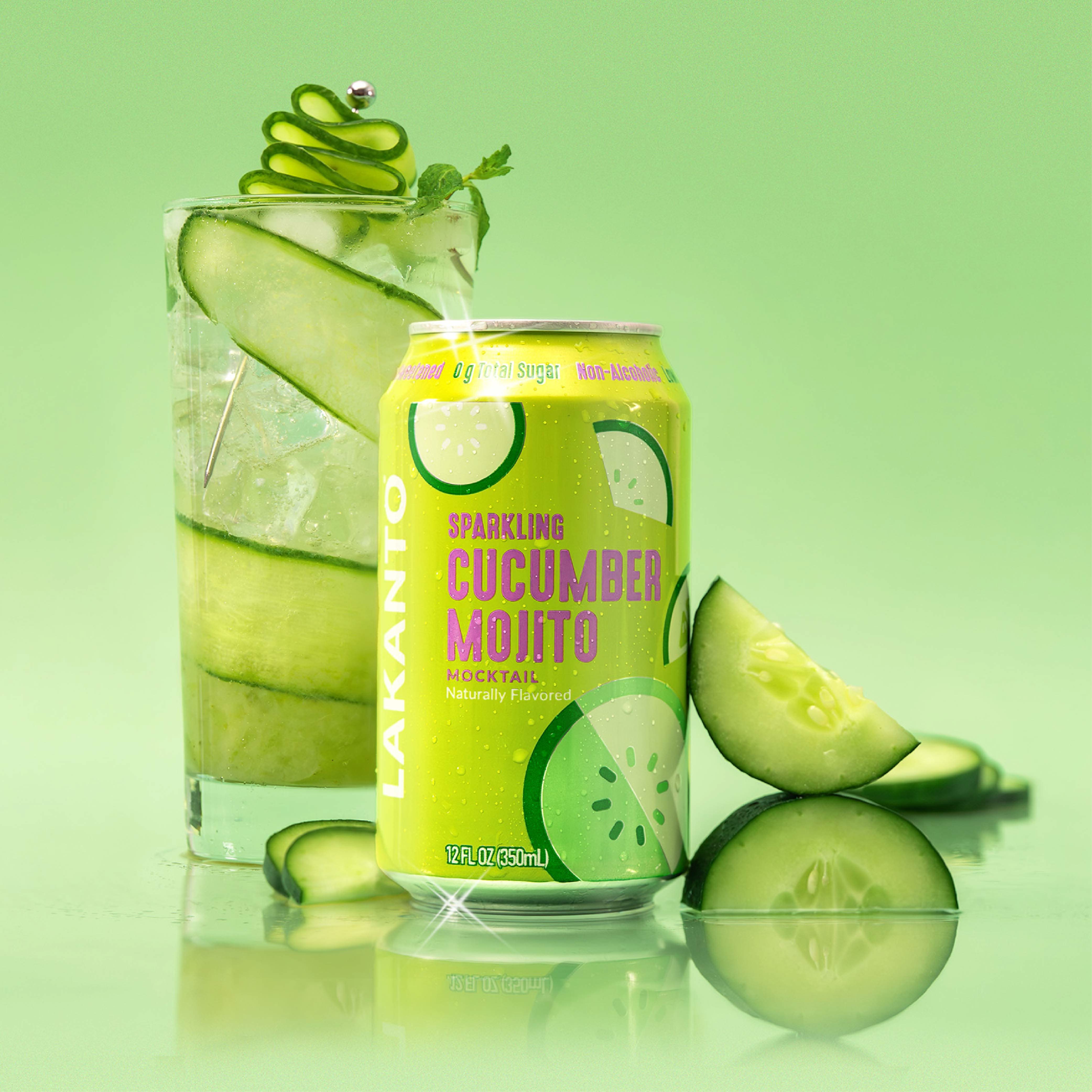 Mocktail Canned Drink (Cucumber Mojito) - Image 5
