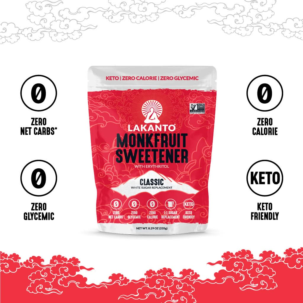 Classic Monkfruit and Erythritol Sweetener - White Sugar Replacement - Image 4