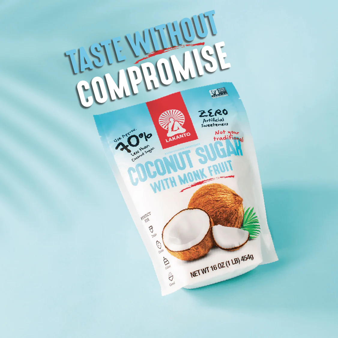 Coconut Sugar with Monk Fruit 16oz - Image 8