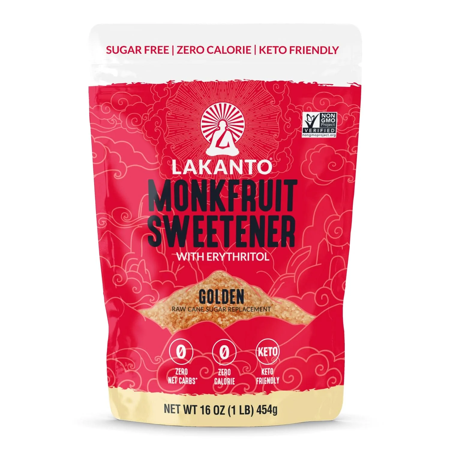 Golden Monkfruit and Erythritol Sweetener - Raw Cane Sugar Replacement - Image 9