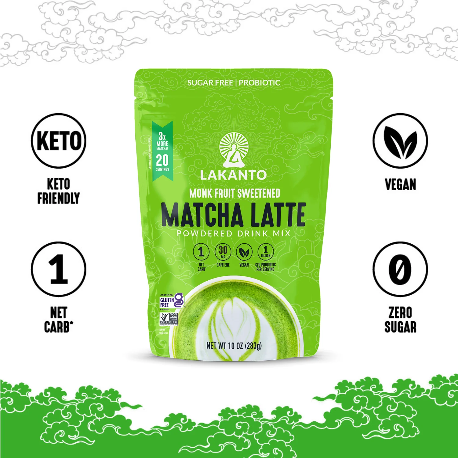 Sugar-Free Matcha Latte Drink Mix - Image 4