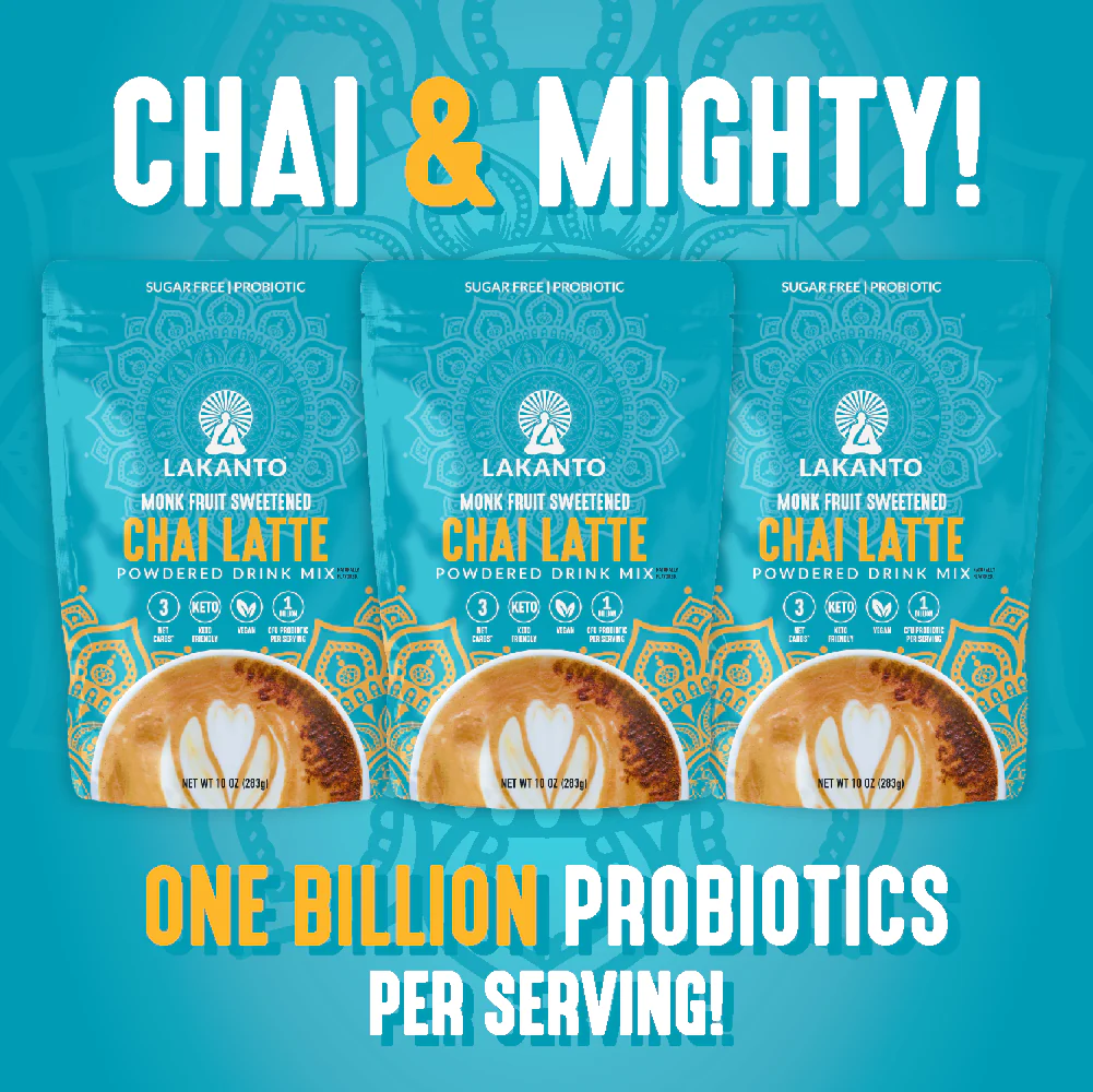 Monk Fruit Sweetened Chai Latte Drink Mix - Image 6