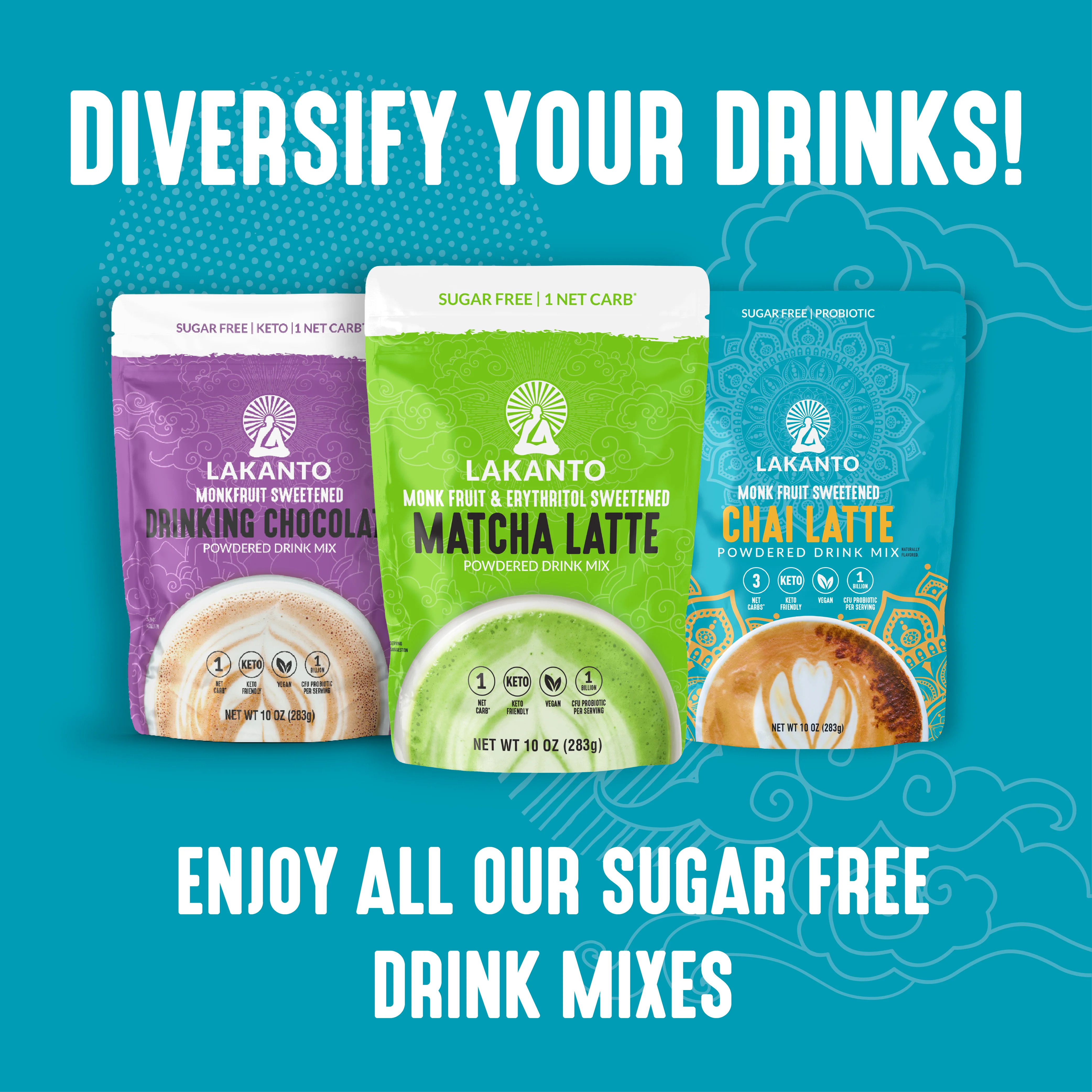Monk Fruit Sweetened Chai Latte Drink Mix - Image 7