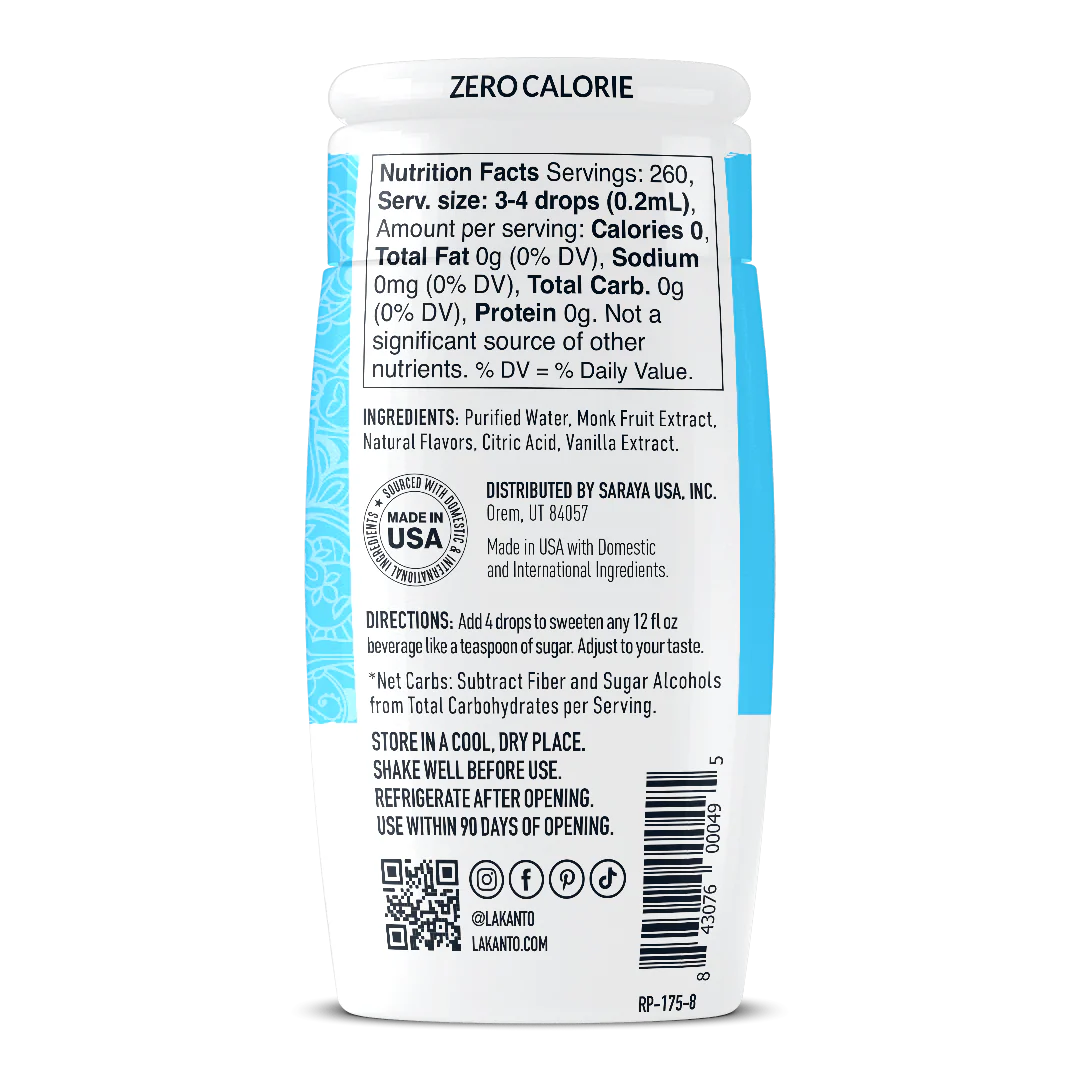 Liquid Monk Fruit Sweetener Extract Drops - Image 5