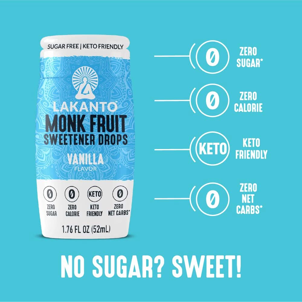Liquid Monk Fruit Sweetener Extract Drops - Image 9