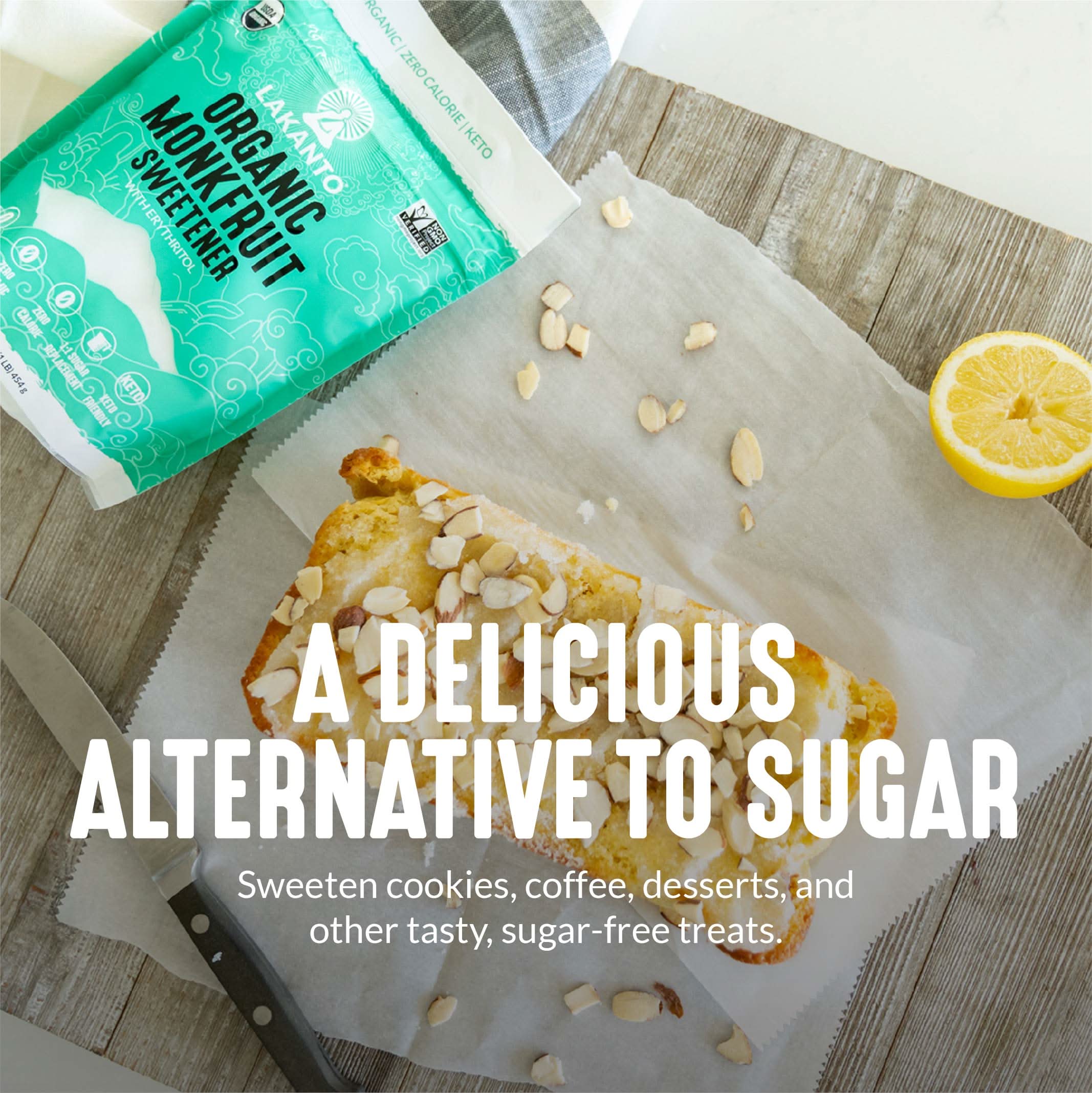 Organic Classic Monkfruit and Erythritol Sweetener - White Sugar Replacement - Image 6