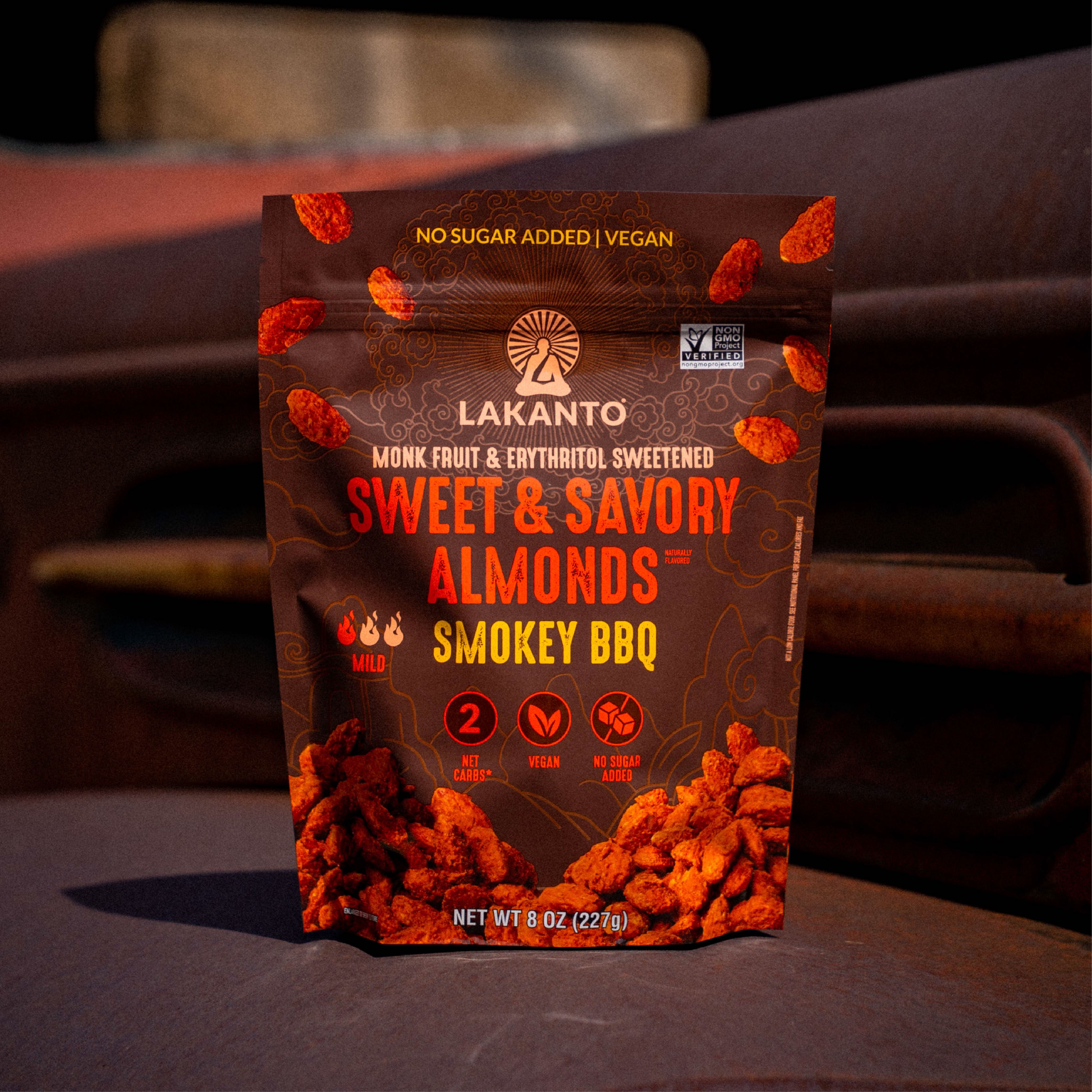 Lakanto Sweet and Savory Almonds Smoky BBQ - Image 7