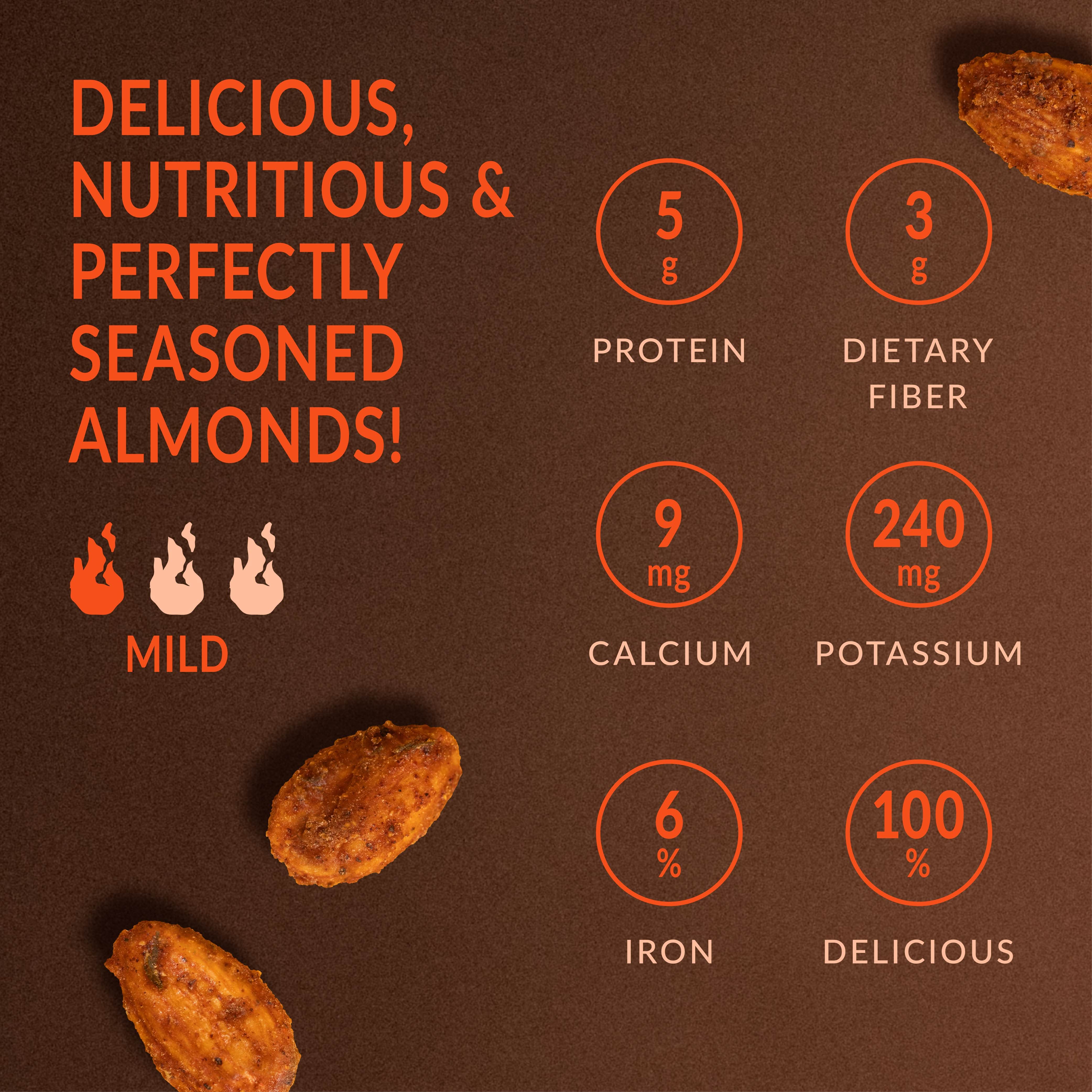 Lakanto Sweet and Savory Almonds Smoky BBQ - Image 8