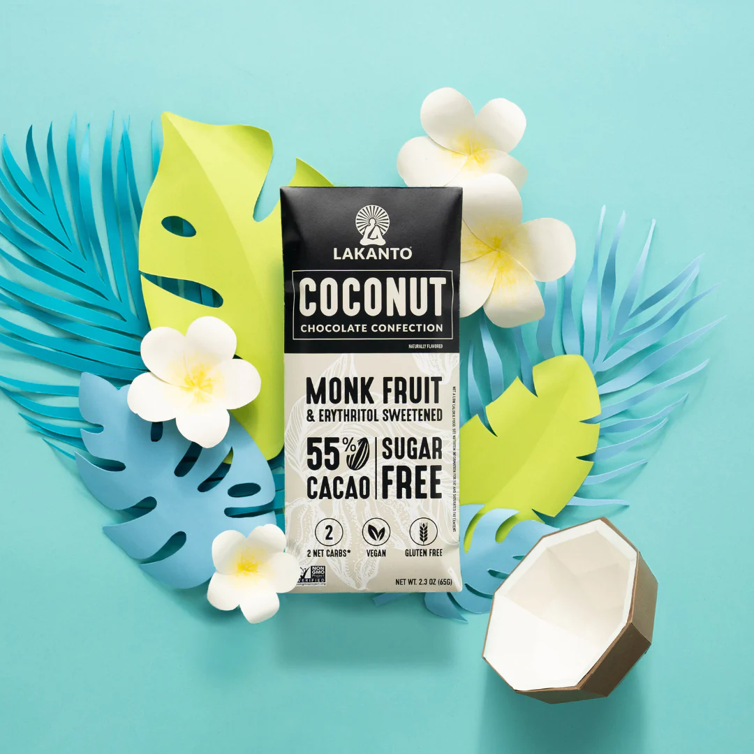 Coconut Sugar-Free Chocolate Bars - Image 4