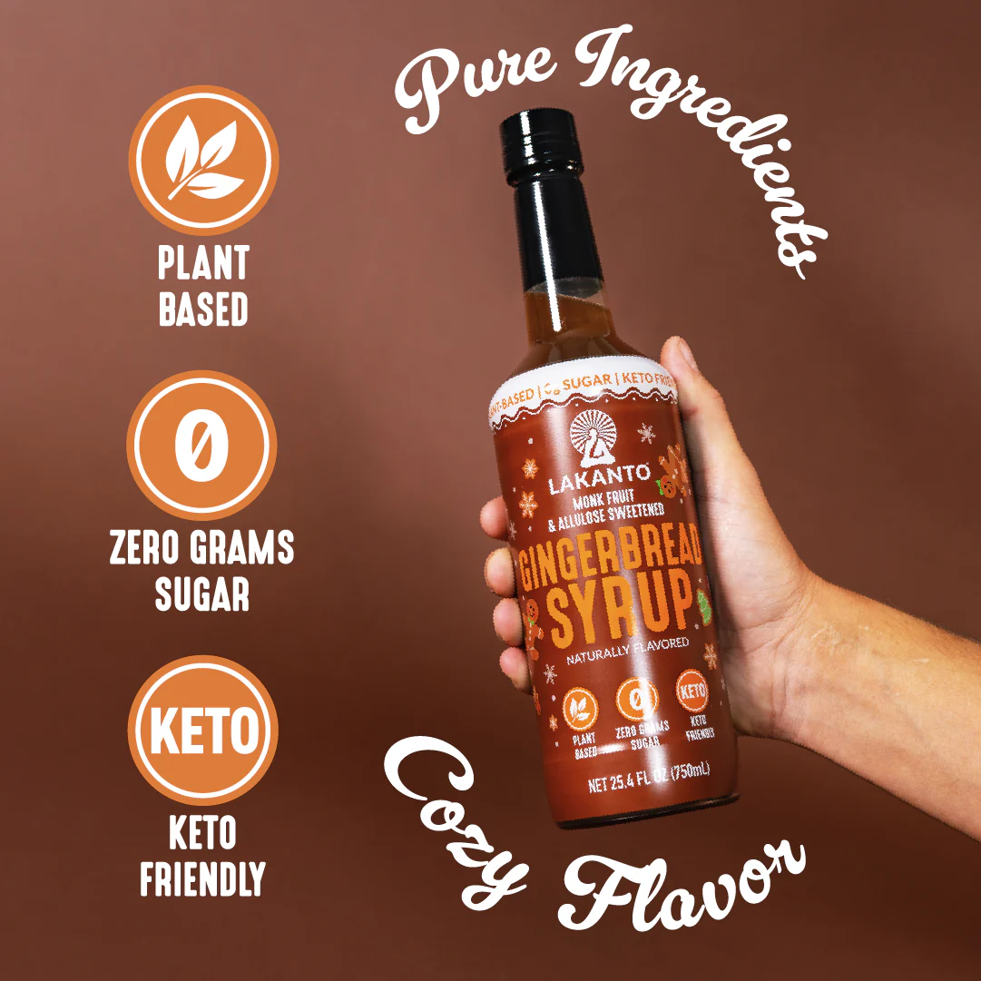 Gingerbread Simple Syrup 25.4 oz - Image 3