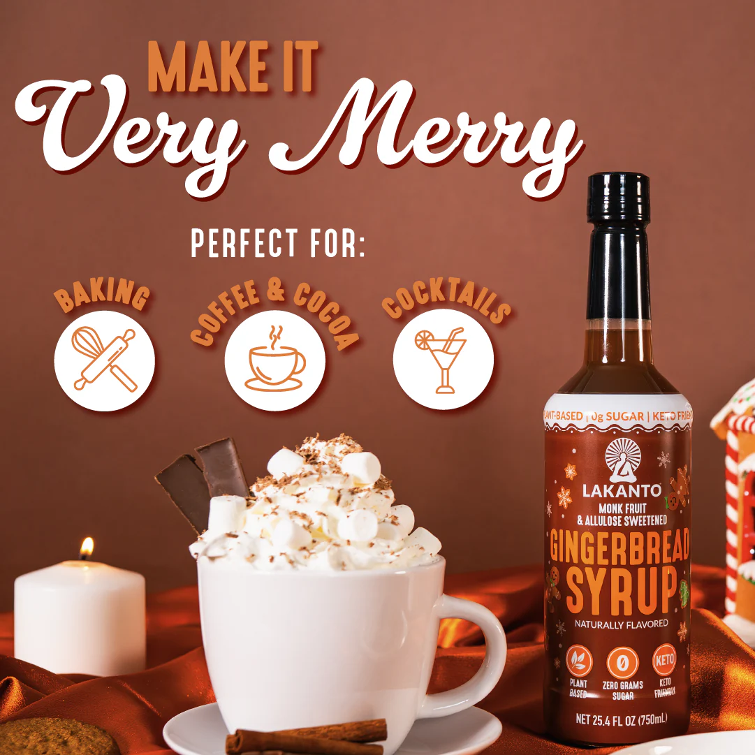 Gingerbread Simple Syrup 25.4 oz - Image 5