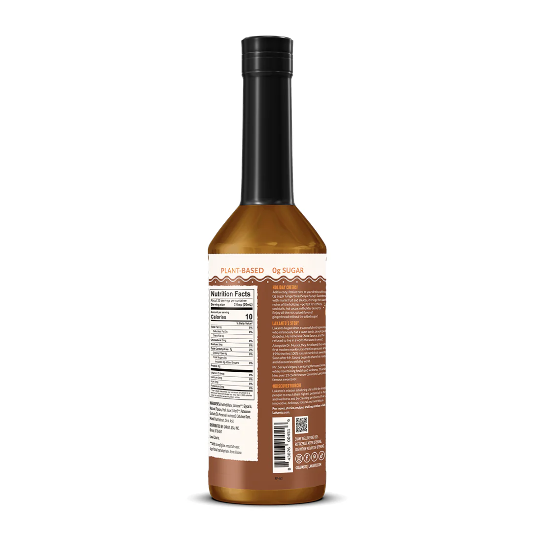 Gingerbread Simple Syrup 25.4 oz - Image 9