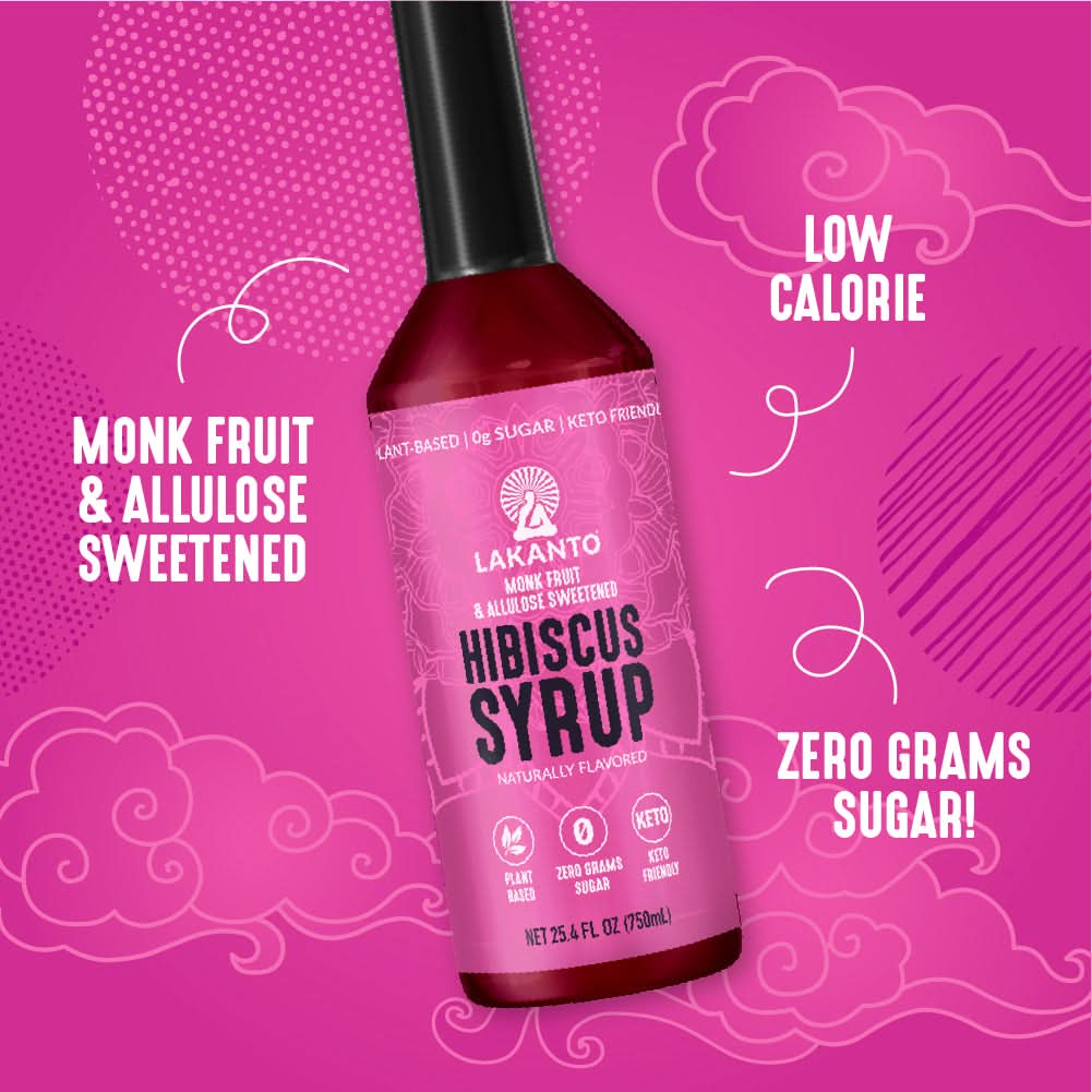 Simple Syrup Hibiscus 25.4 oz - Image 6