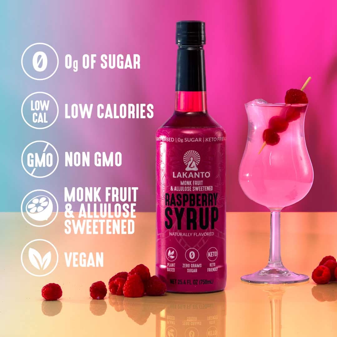 Simple Syrup Raspberry 25.4 oz - Image 3
